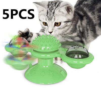 Cat Rotating Windmill