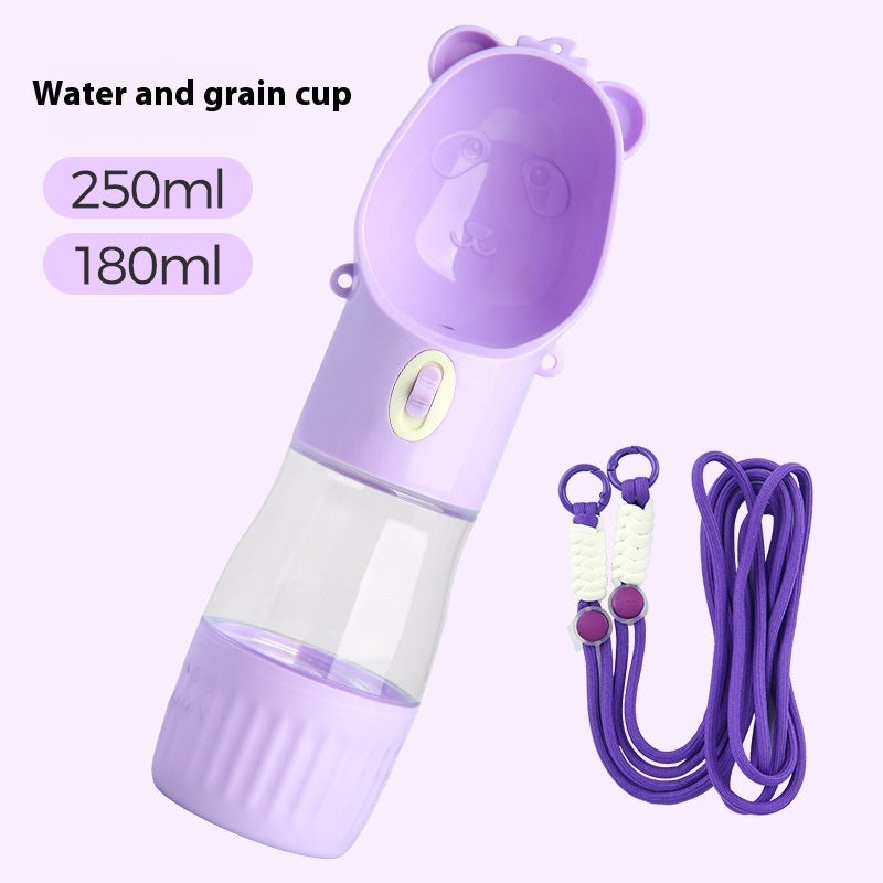 Pet Water Bottle Dog Outing Water Cup Portable Water Feeder