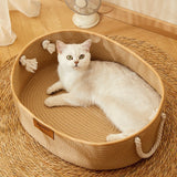 Cat Nest Summer Chopsticks Nest Four Seasons Universal Woven Cotton And Linen Basket