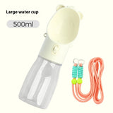 Pet Water Bottle Dog Outing Water Cup Portable Water Feeder
