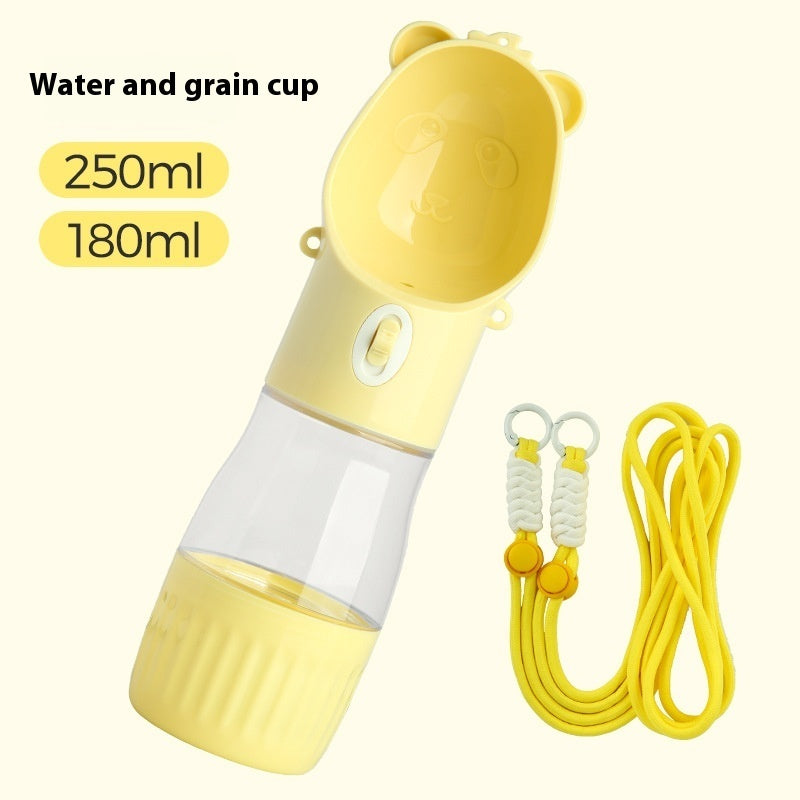 Pet Water Bottle Dog Outing Water Cup Portable Water Feeder