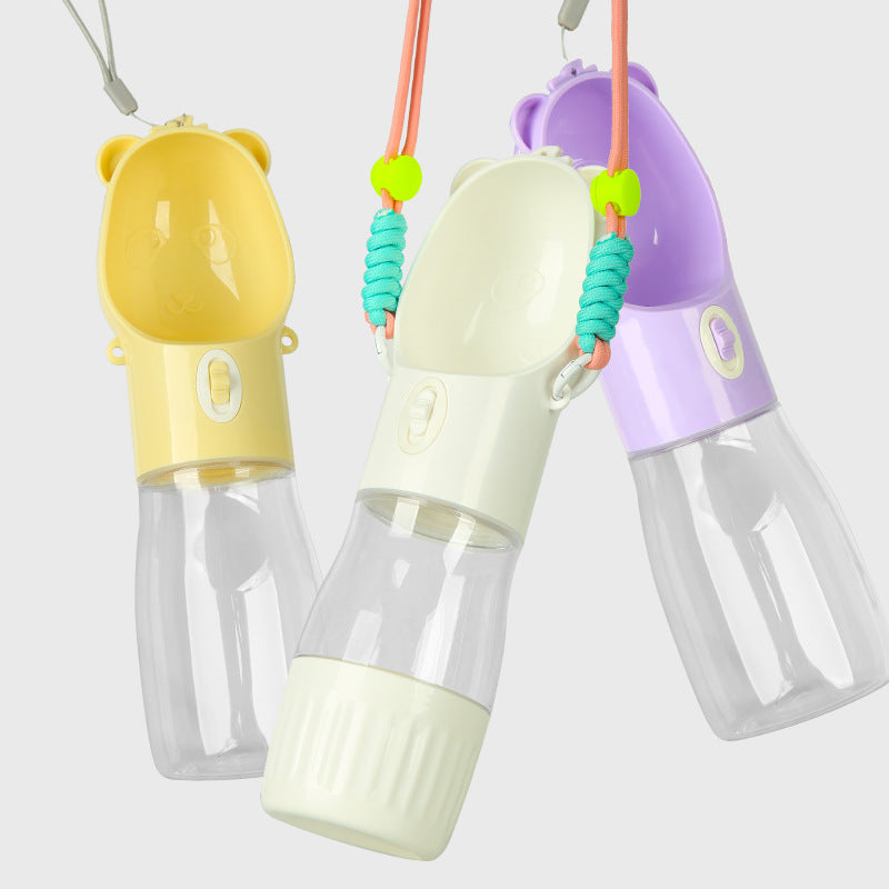 Pet Water Bottle Dog Outing Water Cup Portable Water Feeder